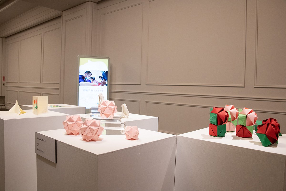 病友作品展覽。
