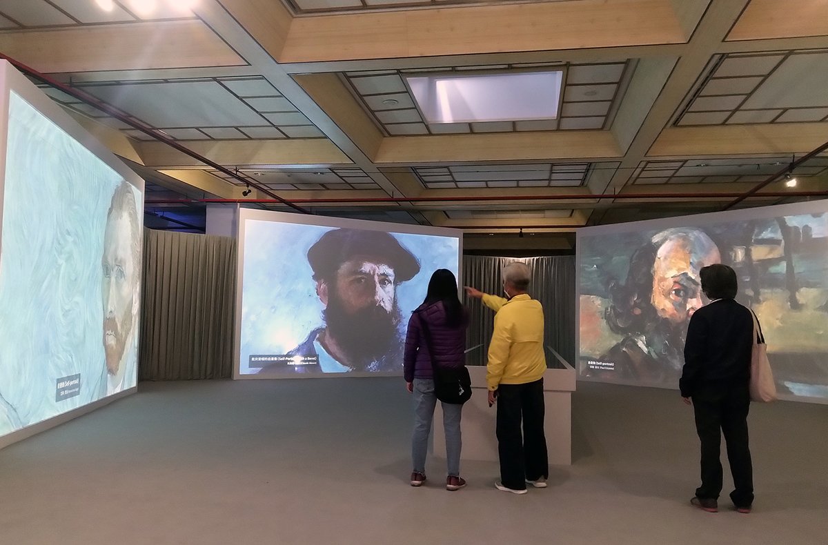 第三區的「風格：富春印象」，首次展陳「神遊富春江VR」，並技術萃取塞尚、莫內及梵谷作品中，融合在黃公望〈富春山居圖〉，細細體會中西方藝術交匯融合之風格與色彩