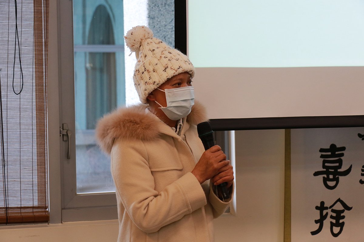 骨髓建檔耕福田 血癌婦受惠異體移植重生 2 羅女士呼籲更多人加入慈濟骨髓資料庫建檔,讓有需要的病人能重獲新生。