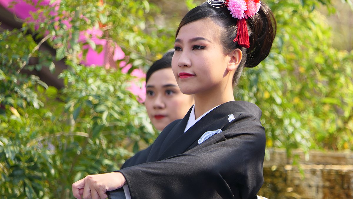 歷史建築一德洋樓5日《賞花幕》西川淑敏舞踊知家經典和服收藏展 5 P1290557