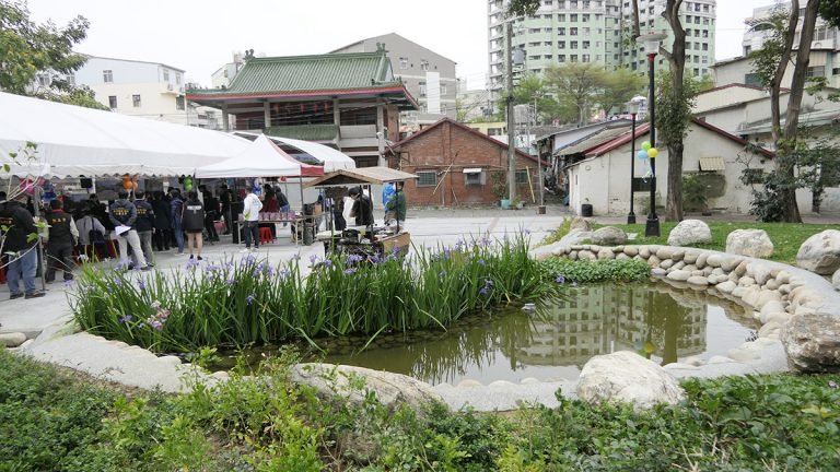 老二媽娘家「烈美堂」西平大漁池文化公園改善完工