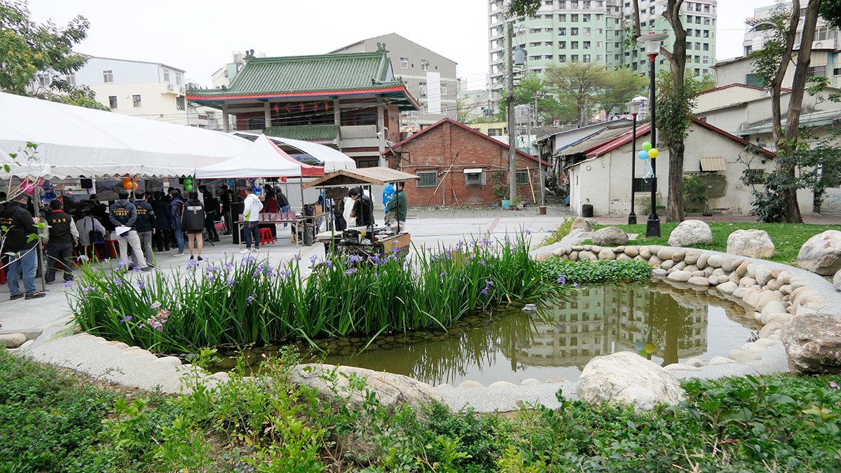 老二媽娘家「烈美堂」西平大漁池文化公園改善完工