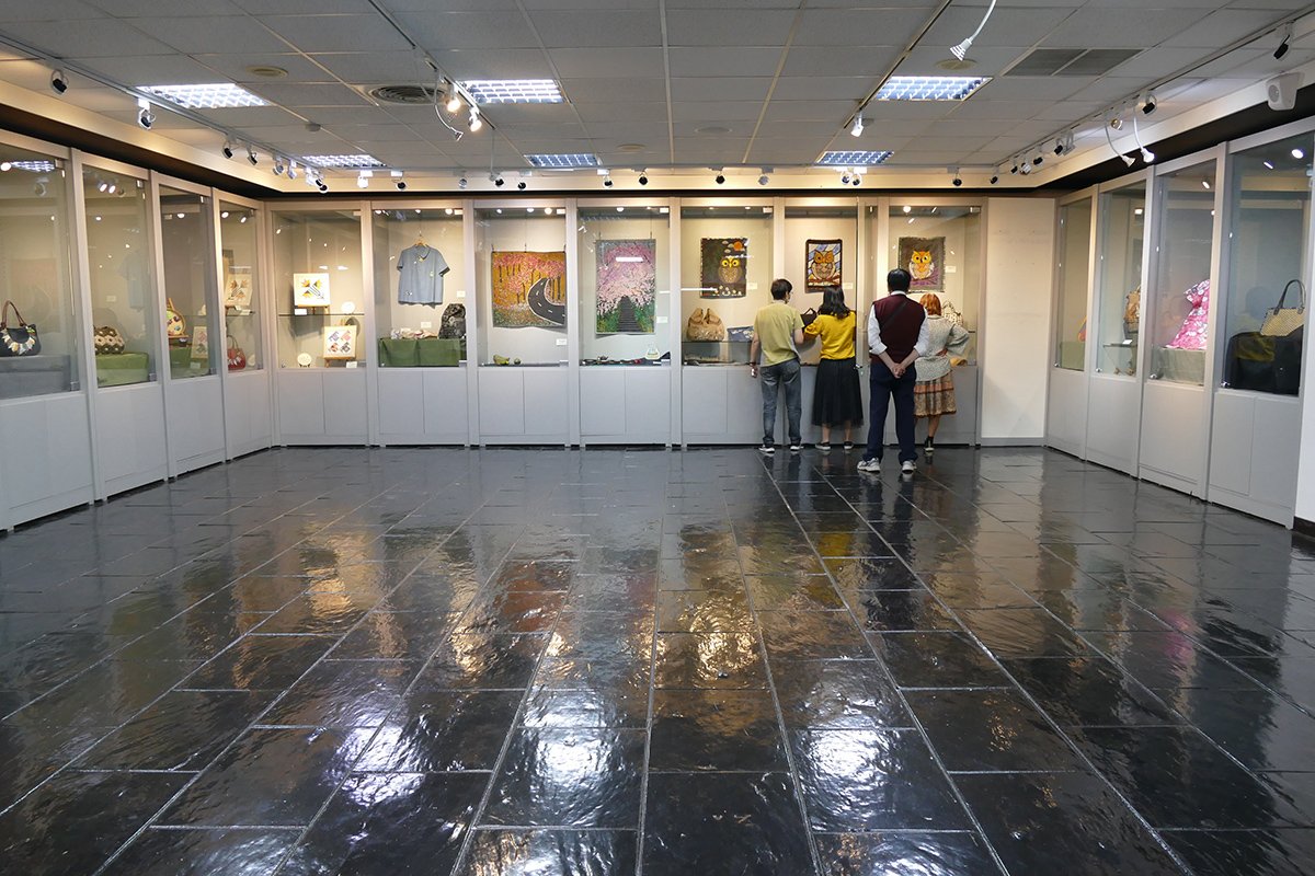 文化局文物陳列展覽室展出「針線穿真情」為主題的拼布手工藝 4 P1600986