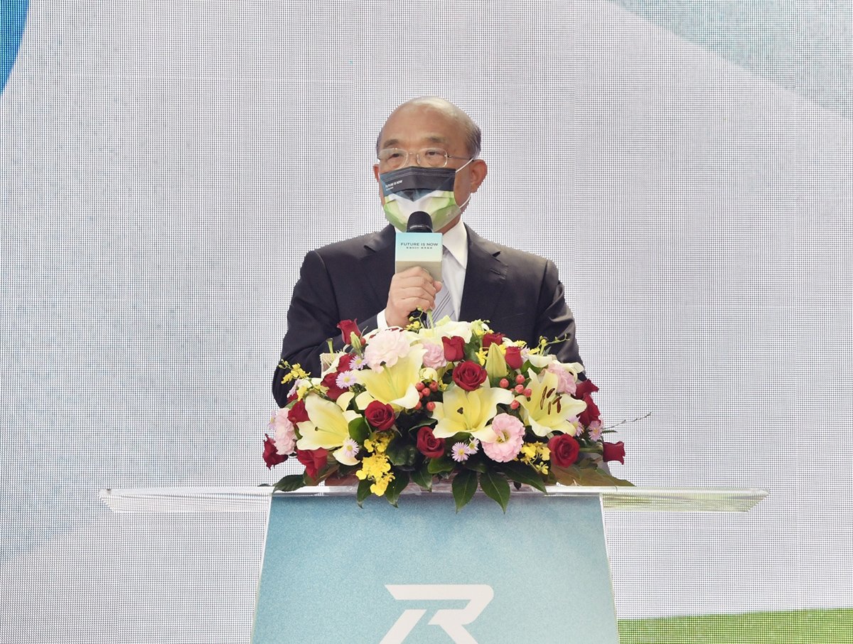 史上最美區間車首航 蘇揆:持續推動軌道建設 要讓臺灣更有力也更美麗 1 S 141041795