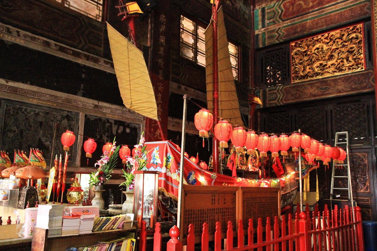 臺南香科繞境活動接續登場 土城香、瘟王祭來接棒 3 鹿耳門聖母廟王船