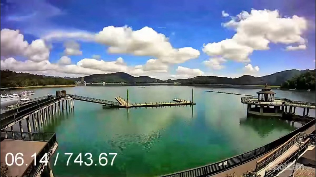 日月潭「滿水位」晨昏美景 伊達邵18天縮時全紀錄 3 S 73924635