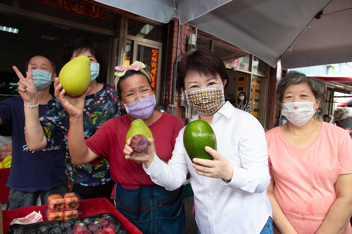 盧市長今親訪大肚市場