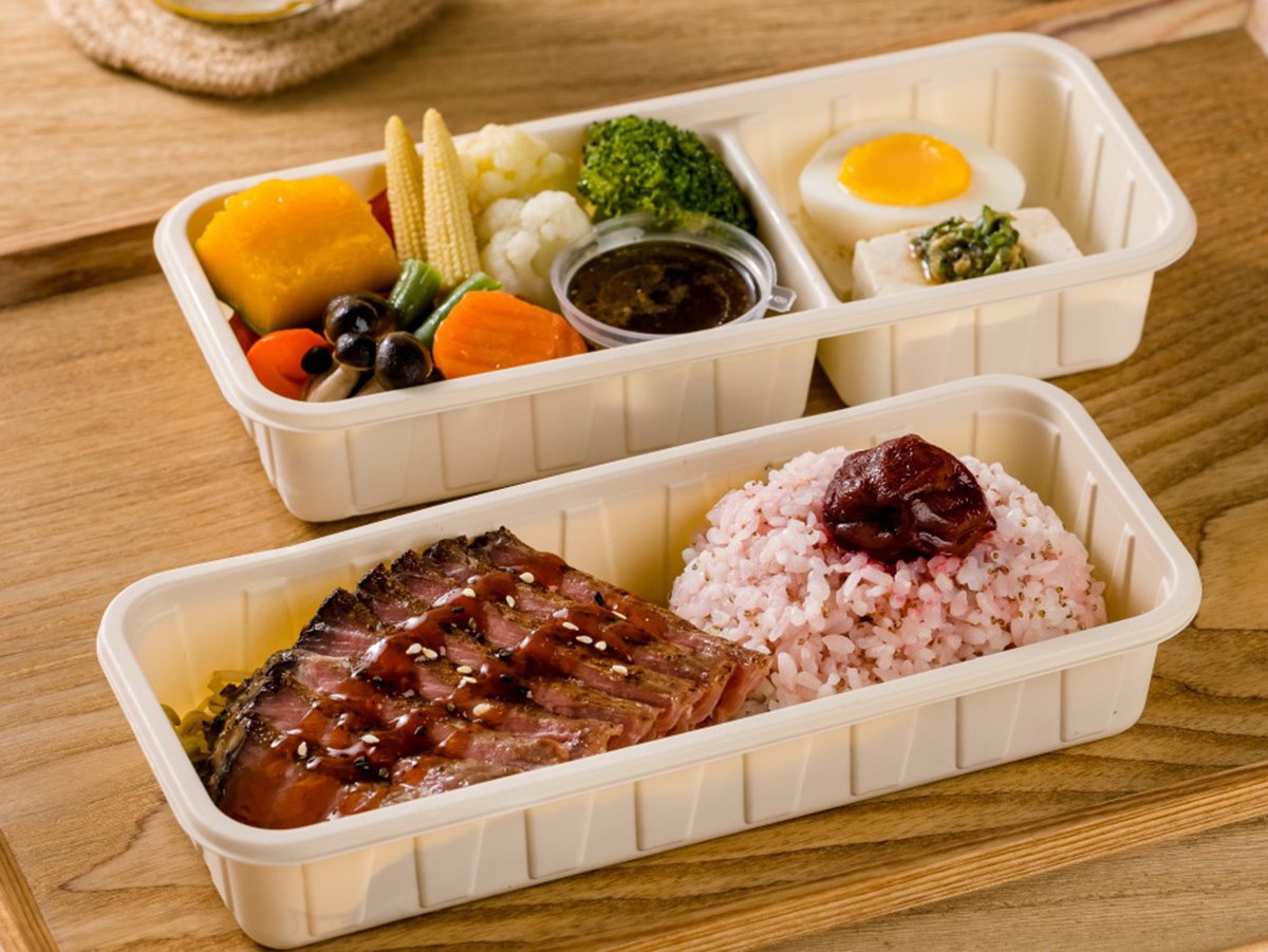 彰化『日出川』首創「雙層飯盒」 鹽麴舒肥餐吃出儀式感 3 牛肉控必點的「蒜香舒肥沙朗牛餐盒」