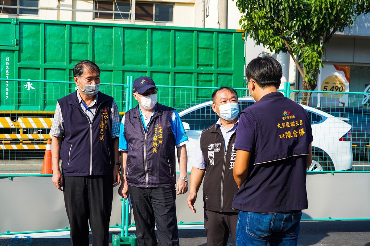 台中市文心南路檢測至最後階段 6日起恢復安全範圍通行 3 針對811 816市府的緊急作為