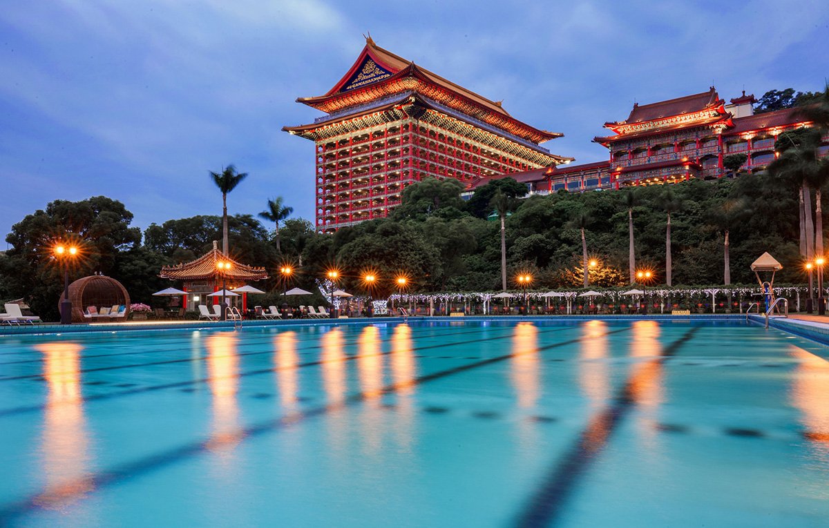 台北圓山 戶外泳池