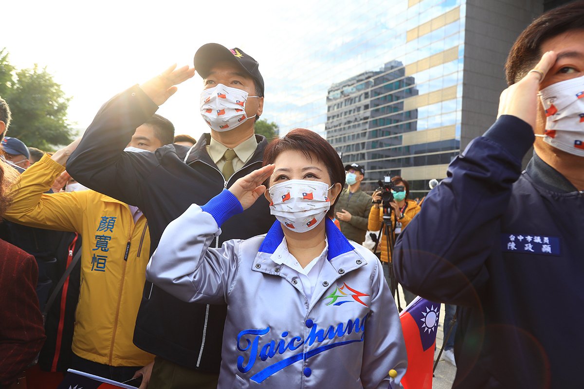 111年元旦升旗 盧秀燕：宜居台中 幸福升級！