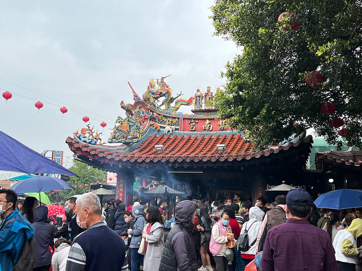 紫南宮防疫停發錢母！　信眾捐血500CC送金銀錢母