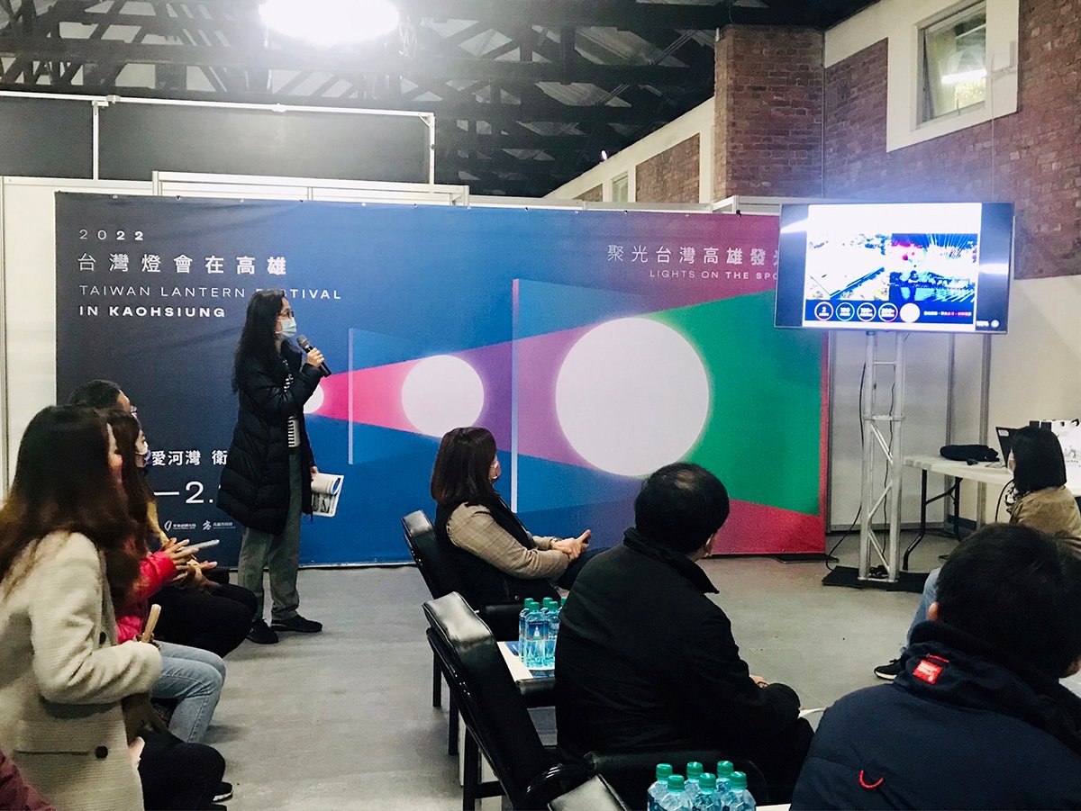 臺南市府觀旅局參訪2022高雄燈會 將全力爭取2024台灣燈會主辦權 1 S 92717169