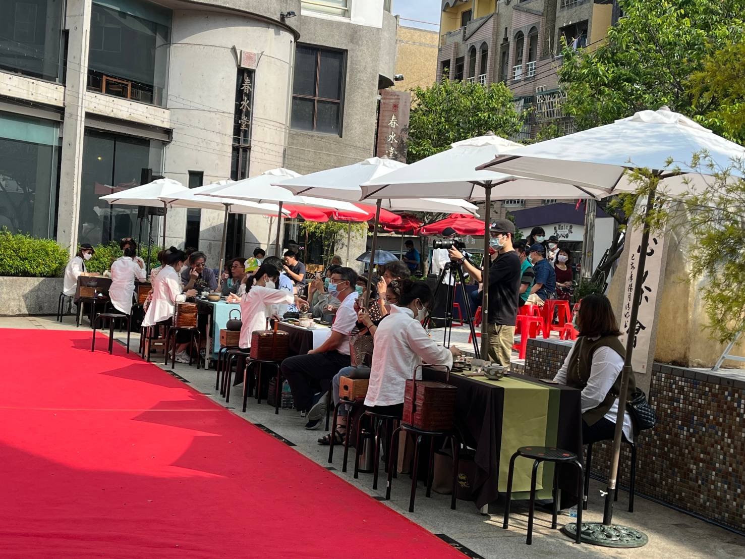 響應世界奉茶日  東海藝術街舉辦春天茶會奉上一杯好茶