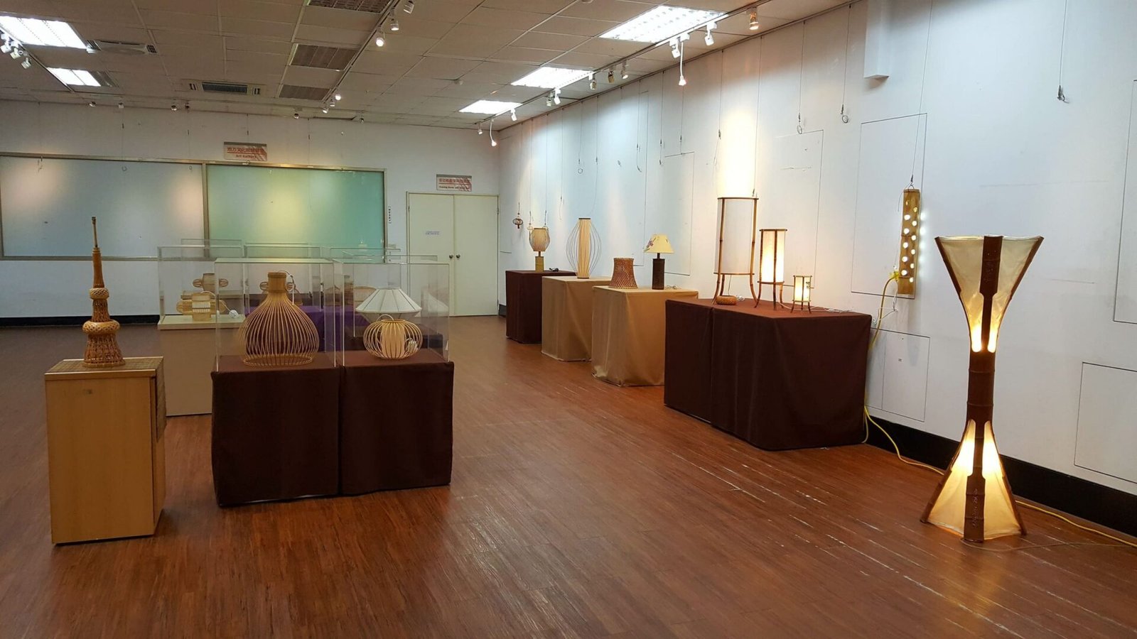 「竹之光明賴進益竹藝燈具展1日起 集集鎮文化服務所圖書館四樓展出 1 20220601 賴進益竹藝燈具展 2 scaled