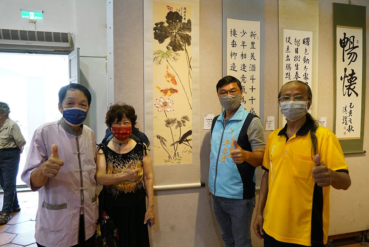 彰化縣藝術家學會聯展 30日在 公會堂舉辦會員聯展開幕式 1 DSC03715 1