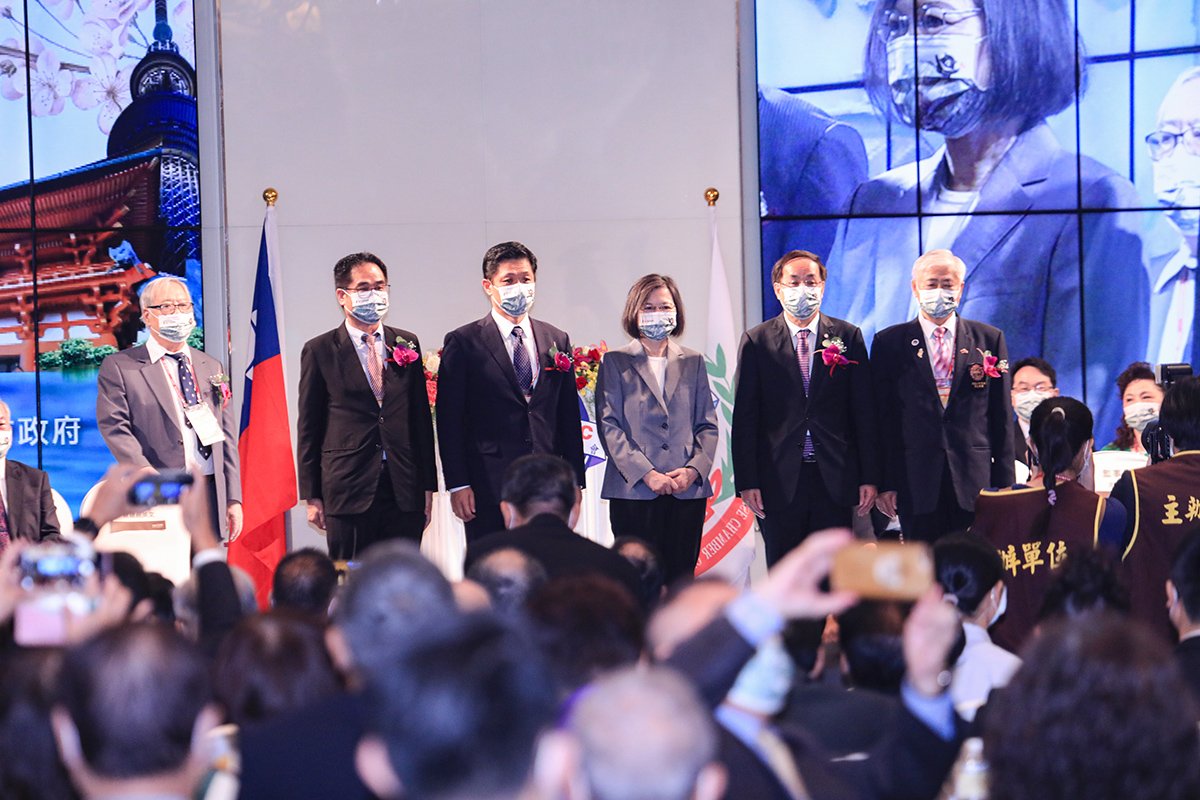 亞洲台灣商會年度會議 蔡英文出席宣示政府做為台商最有力後盾 5 1a6a5160