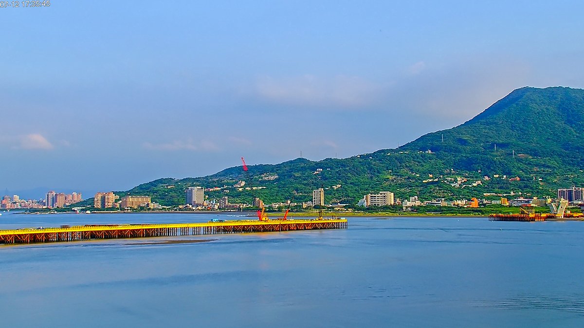 預約未來淡水地標-淡江大橋興建中！