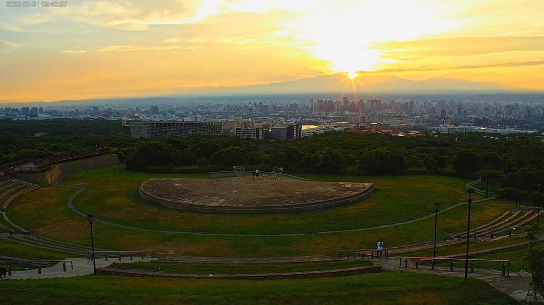 望高寮夜景公園日出