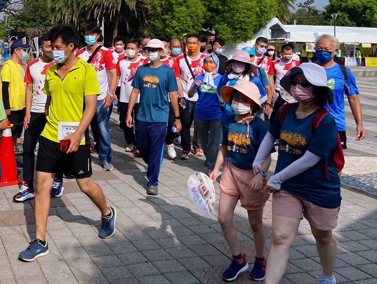 樂活運動前進潭雅神綠園道 逾600民眾健行放鬆身心 1 運動i臺灣20計畫-臺中市潭子區潭雅神綠園道慢跑-健走嘉年華-親子健走