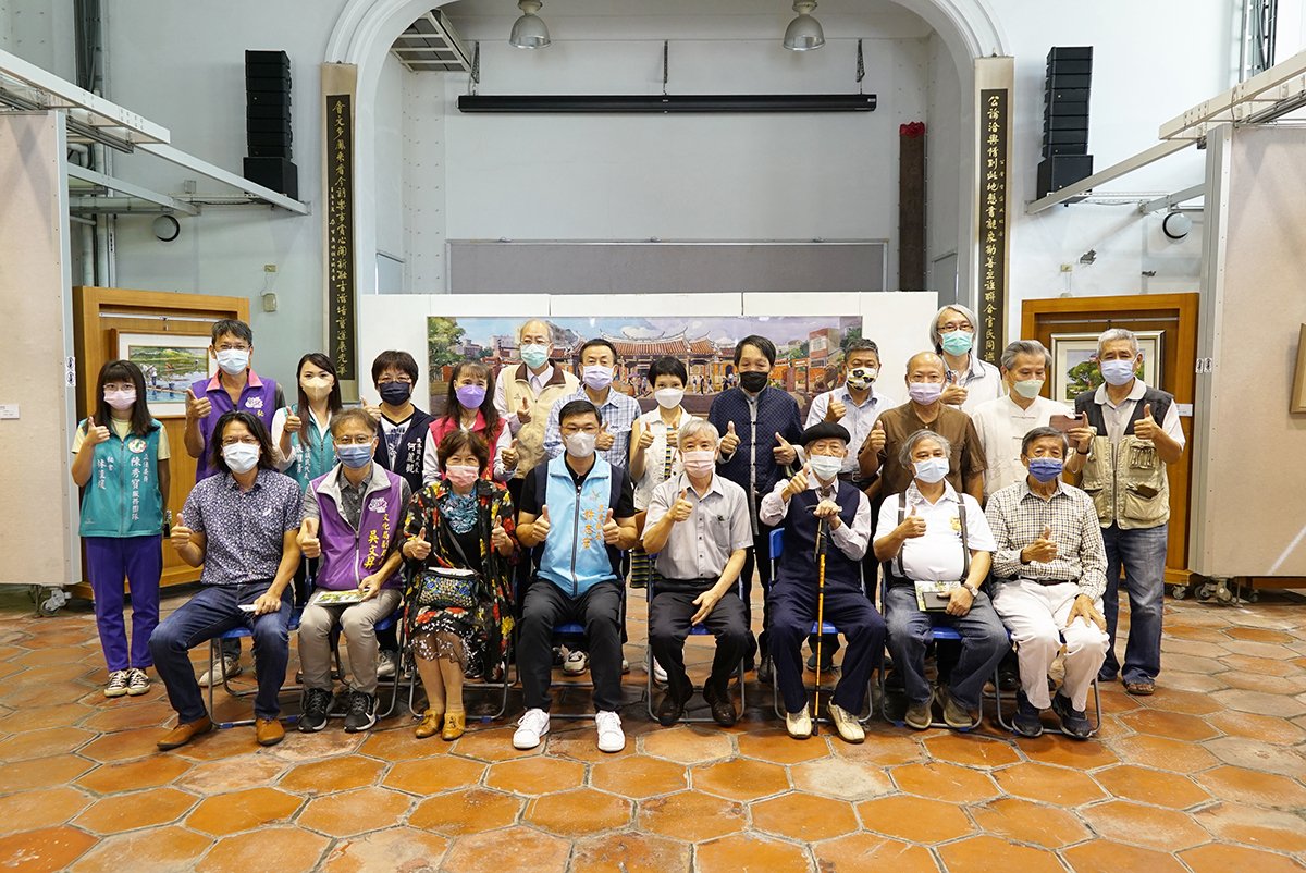 「鹿港百景-施南生水彩畫展」 13日公會堂開幕