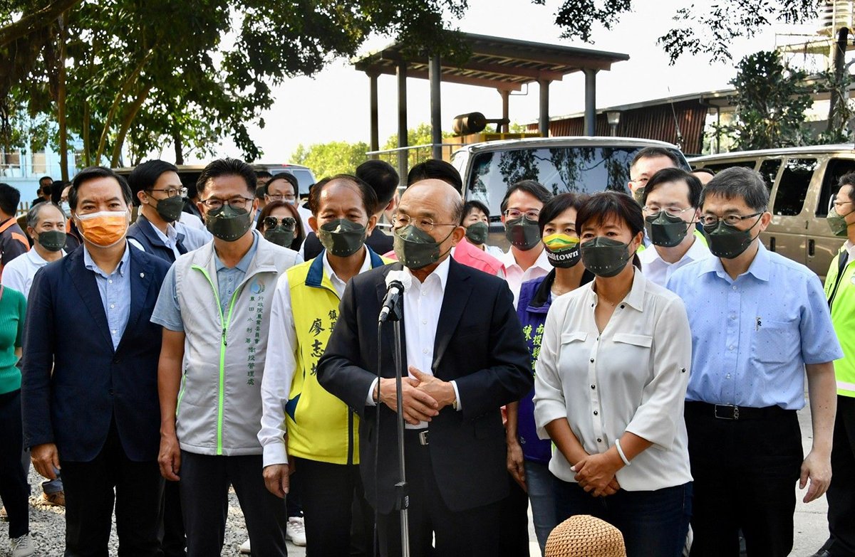 埔里水源地兒童共融公園活化有成風華再現 蘇揆盼成為可近、可親、可及又安全的遊憩休閒場所