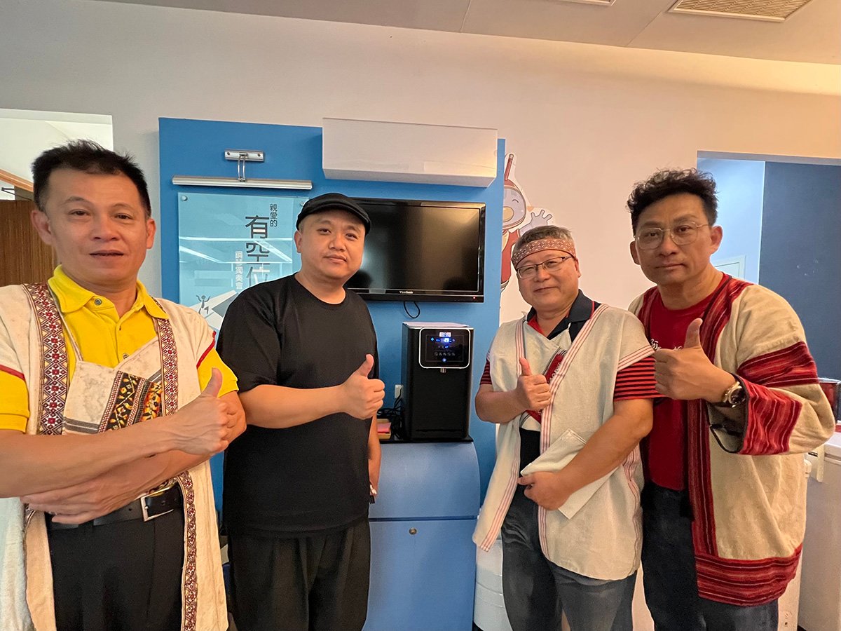 邵族王國開國元年　南投企業贊助親愛愛樂氫水機守護健康