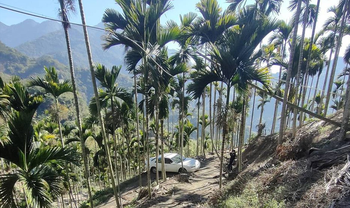 導航誤導惹禍 男子駕車誤入搬運車產業道路受困 警民聯手救護下山 1 導航誤導惹禍 男子駕車誤入搬運車產業道路受困 警民聯手救護下山
