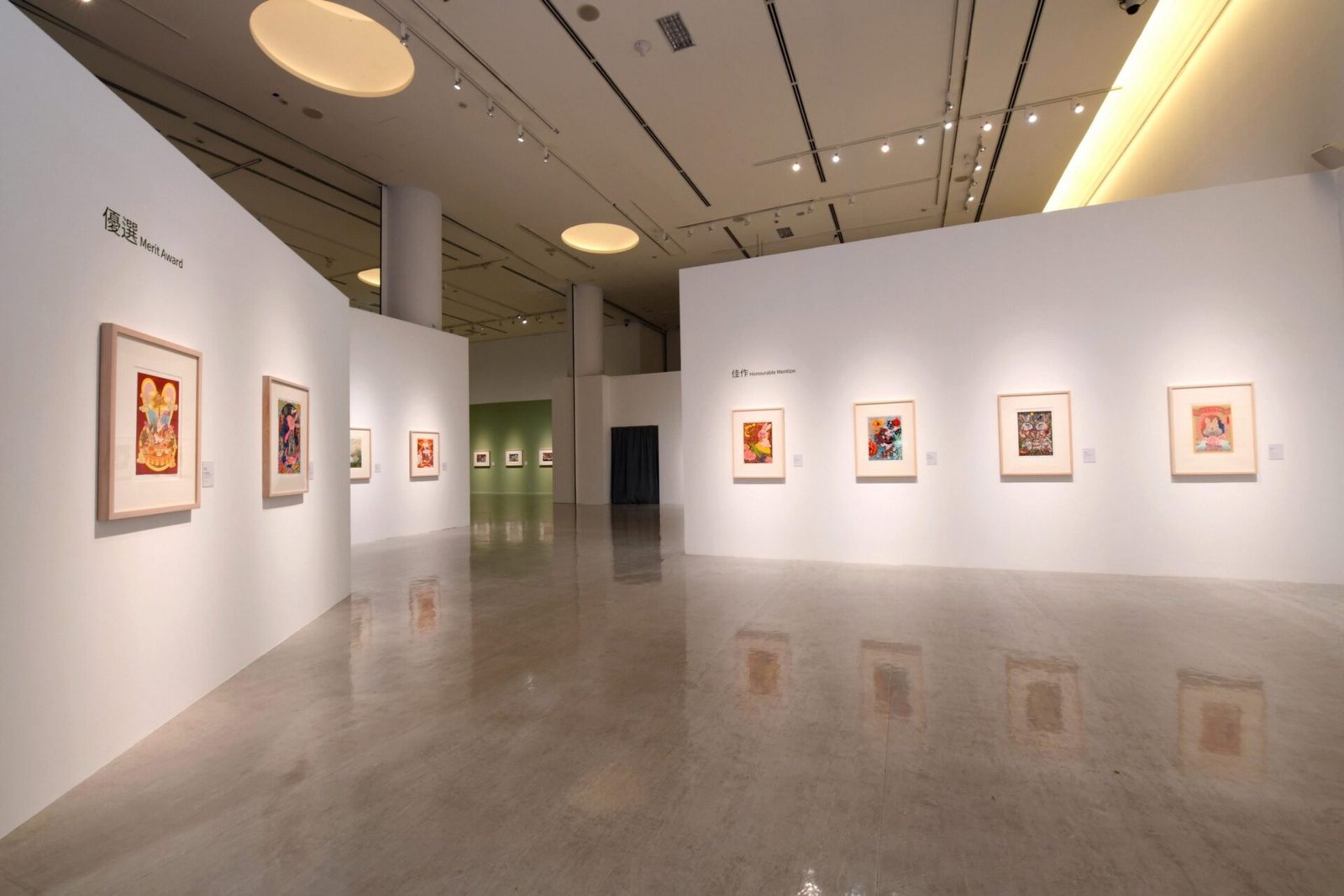 中華民國第38屆版印年畫「兔野仙蹤─兔年年畫特展」展場