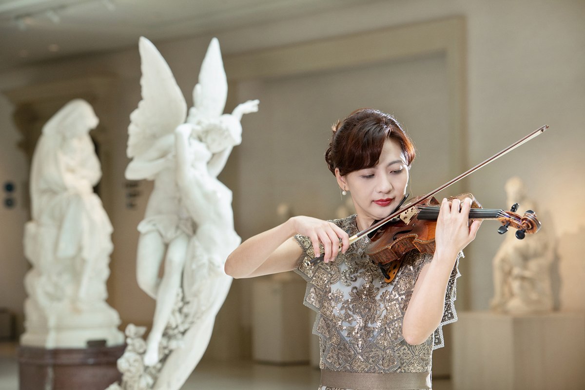 奇美提琴音樂饗宴「英格蘭的瑰麗輝煌琴音」由知名小提琴家李宜錦規劃曲目。