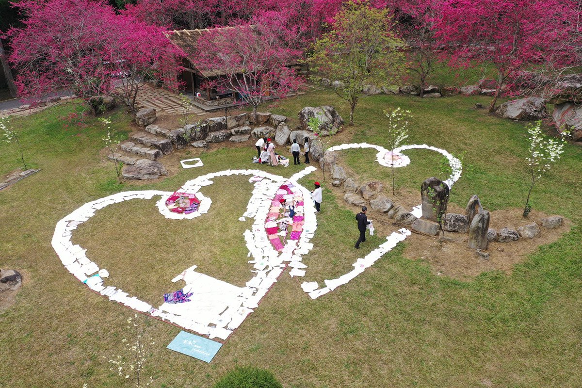 九族櫻花祭「雪櫻情人節」　2/14全身白色情人裝入園享優惠