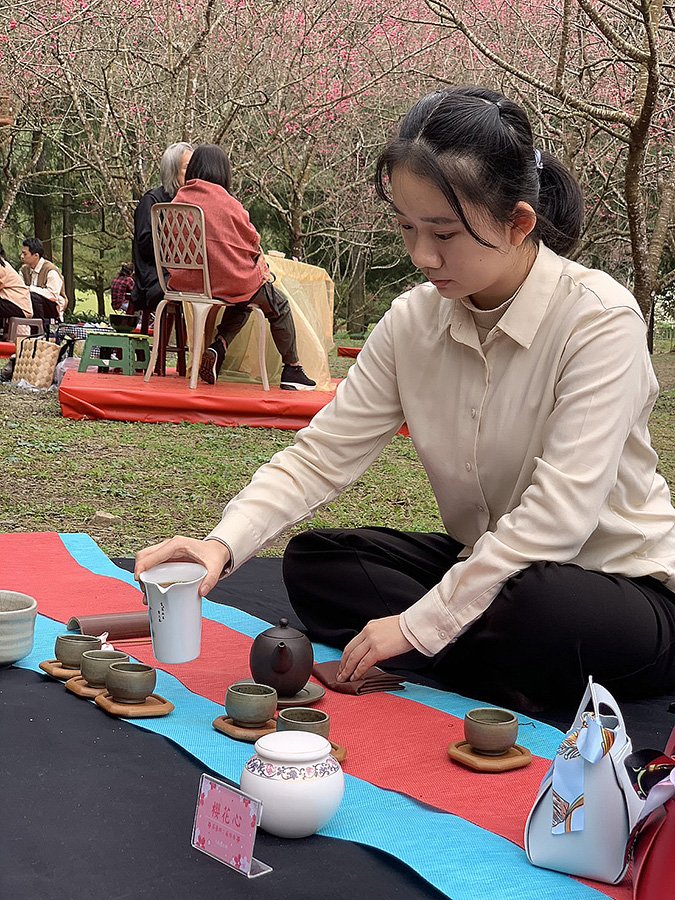 九族櫻花祭首場茶會 小小茶師12年後化身妙齡茶師續茶緣 3 S 7282718