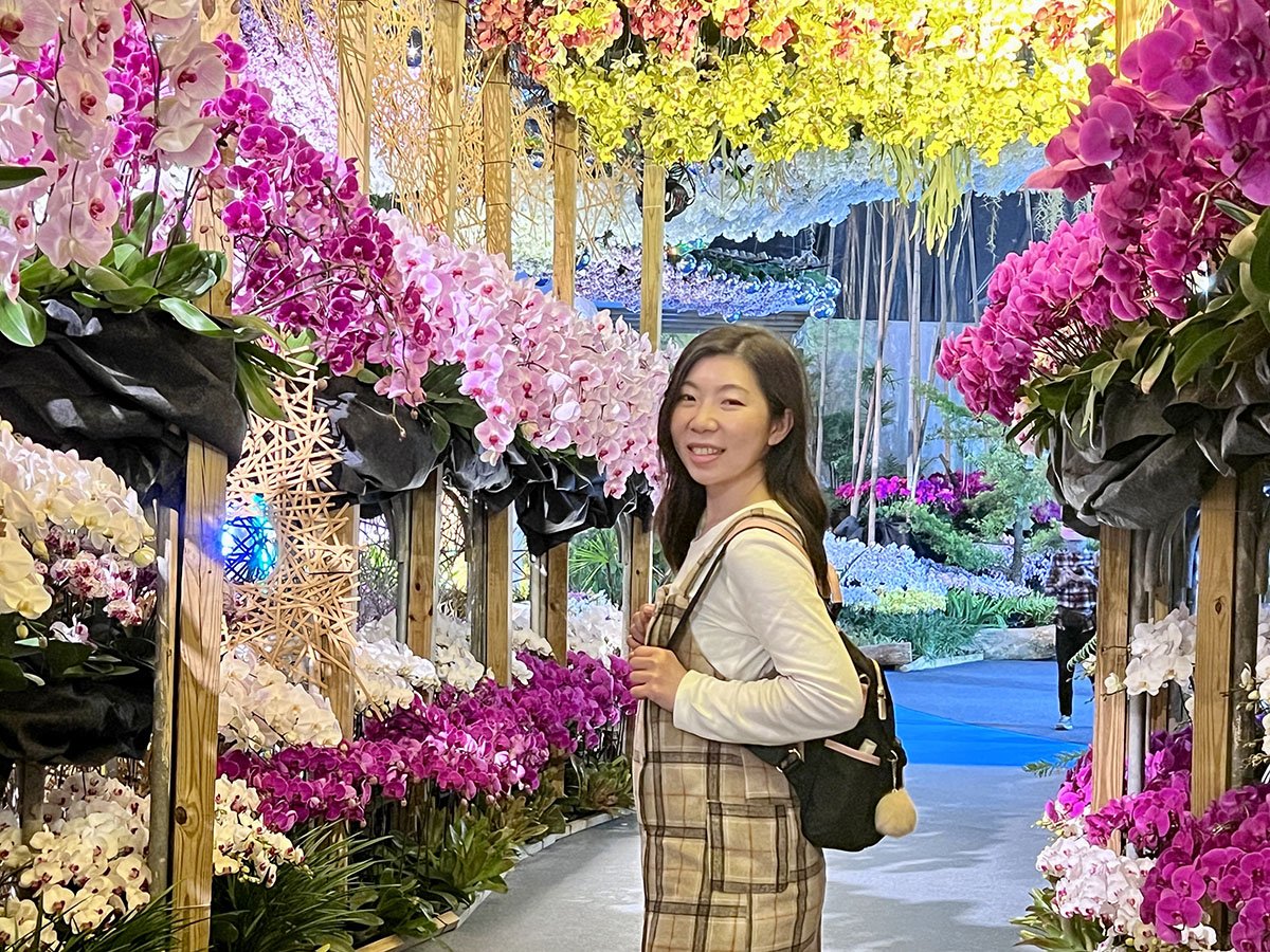 2023年台灣國際蘭展於4日在台南後壁區蘭花生物科技園區(臺南市後壁區烏樹里烏樹林325號)開幕