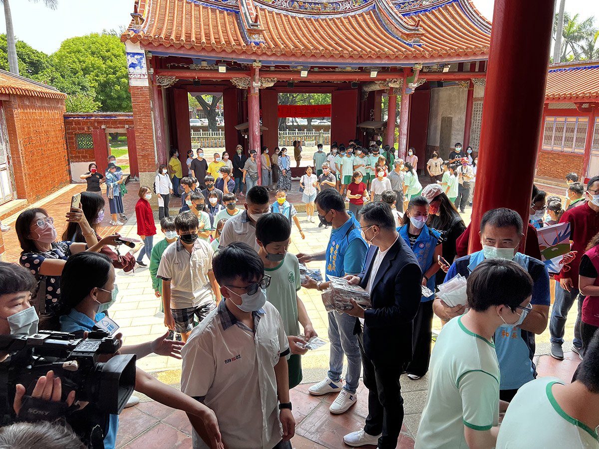 2023年鹿港地區考生祈福活動 28日文武廟舉辦 1 IMG 7066
