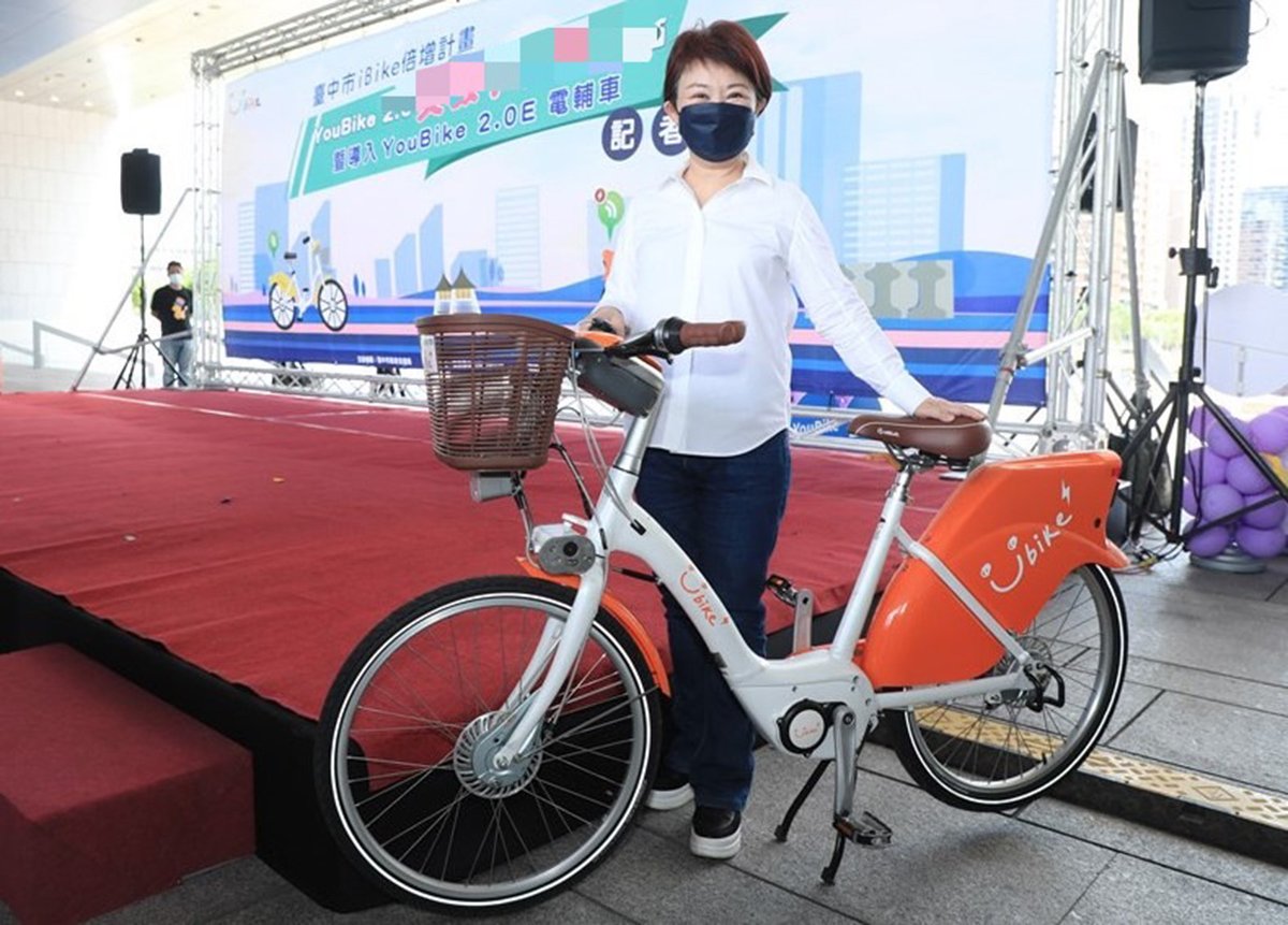 台中市長盧秀燕積極推動-ibike倍增計畫-提前達標-打造有特色-節能減碳的城市交通