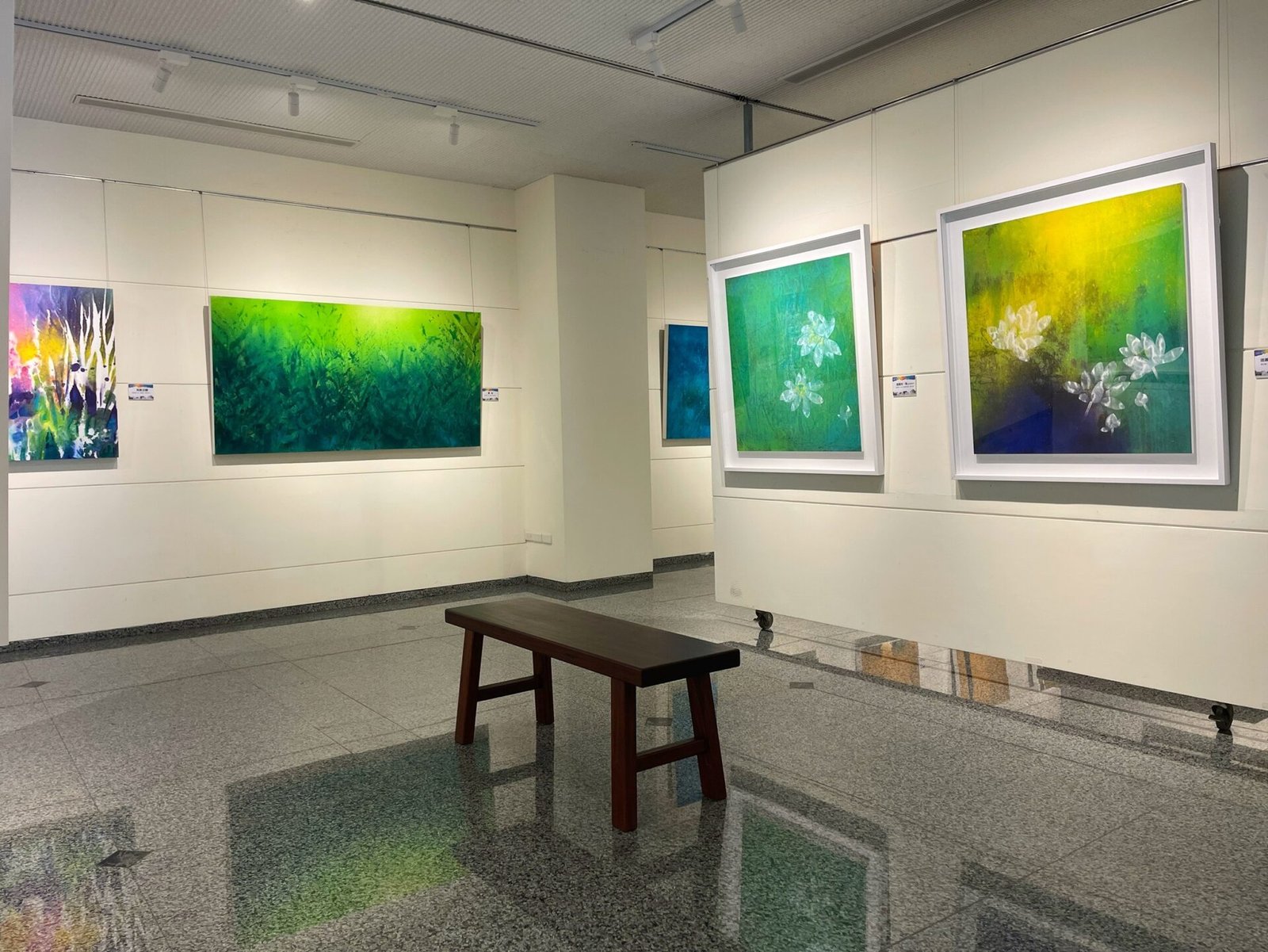 陳正隆當代水墨展展場