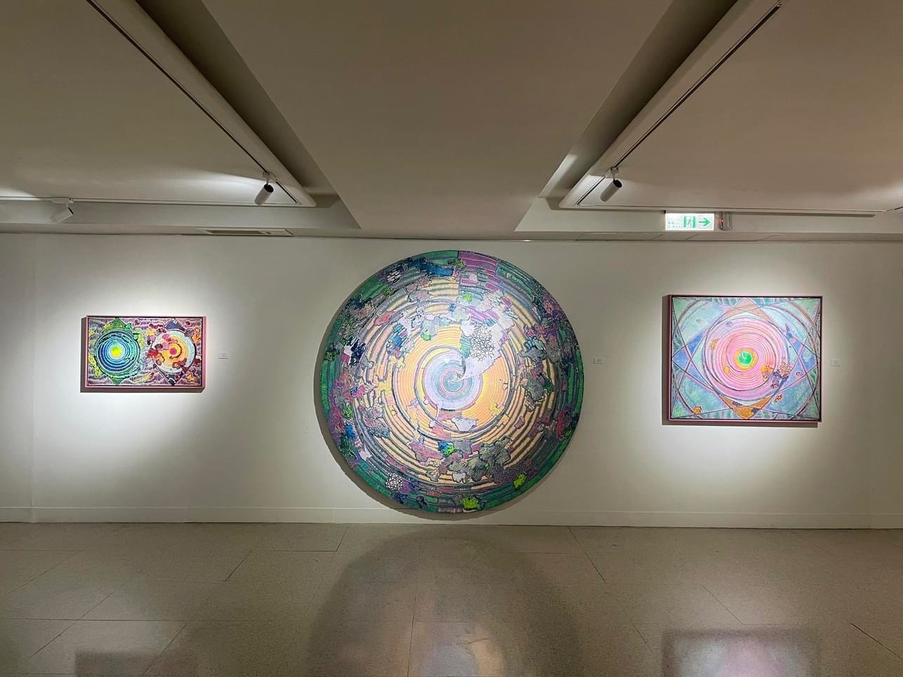 現代畫廊推出新展《能量之旋》姜淼個展 展出〈水‧界〉等系列作品 6 S 6561825
