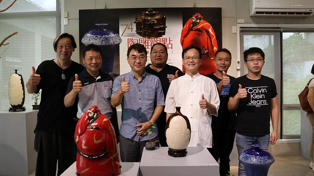 陶雕觀點—陳文濱弄陶 74藝術中心展出 1 1N7A2868