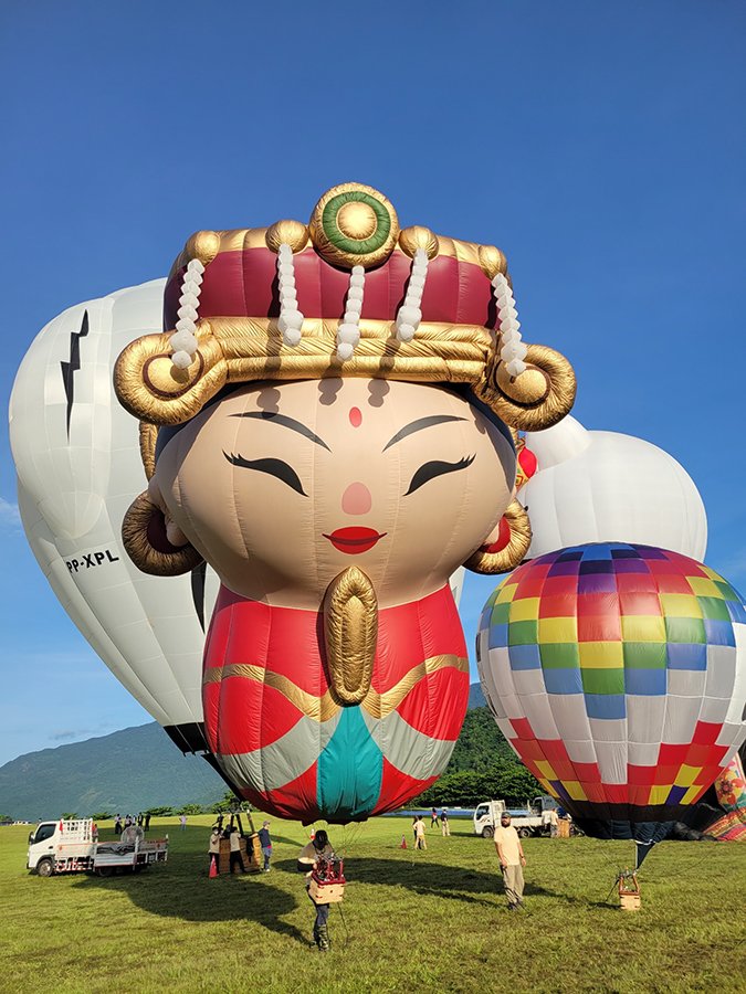 2023臺灣國際熱氣球嘉年華 媽祖球首飛開幕26顆熱氣球妝點臺東天空 8 LINE ALBUM 230630 熱氣球開幕式 230630 74