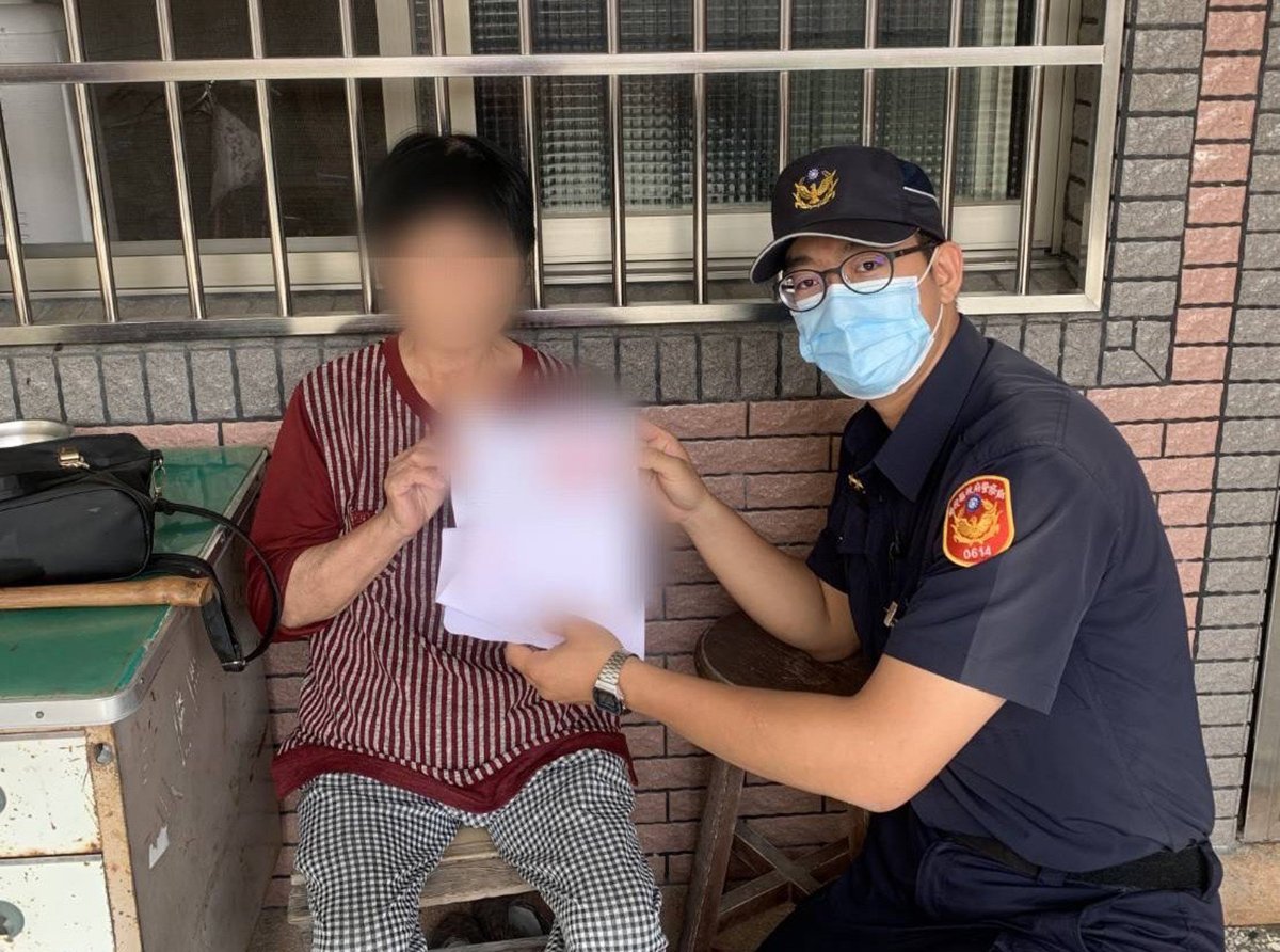 落實勤區訪查 埔警助身心障礙婦人申請補助