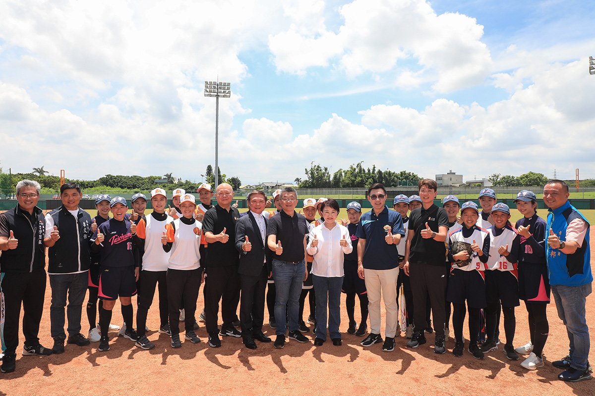 台中國際壘球運動園區3日正式啟用 1 全國首座國際級-台中國際壘球運動園區-今-3-日啟用