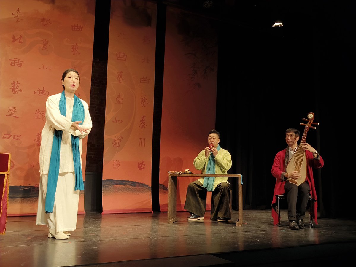北曲淬鍊30年精華巡迴 8/5臺中國家歌劇院首演 4 音樂評書左-葉怡均、中-侯廣宇、右-張士能