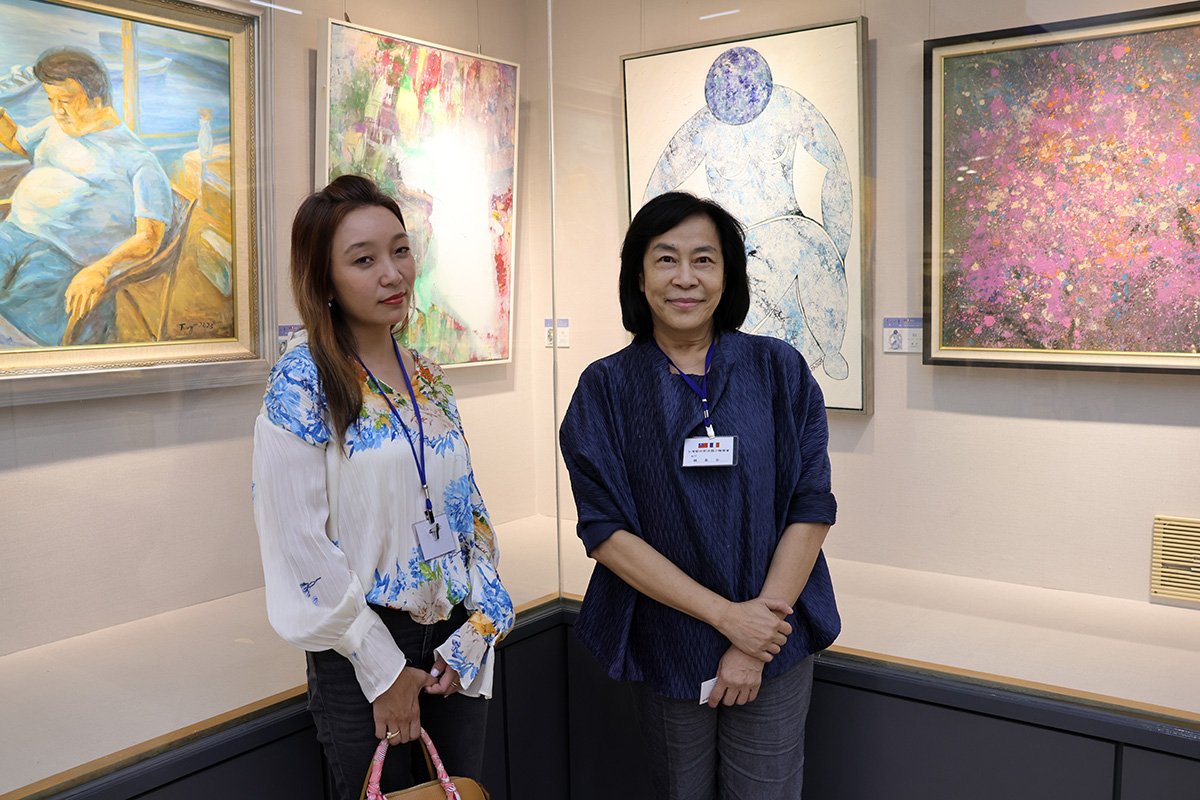臺灣藝術家法國沙龍學會(TFA)2023年巡迴展雲林站開展 5 1N7A3242