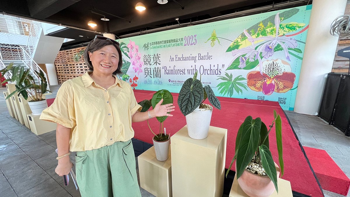 第二屆臺灣熱帶雨林暨觀葉植物精品大賞競葉與蘭 10/28埔里花卉物流中心登場 1 S 111657012