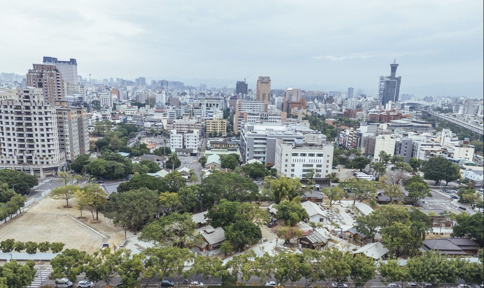 國漫館東側園區實景。