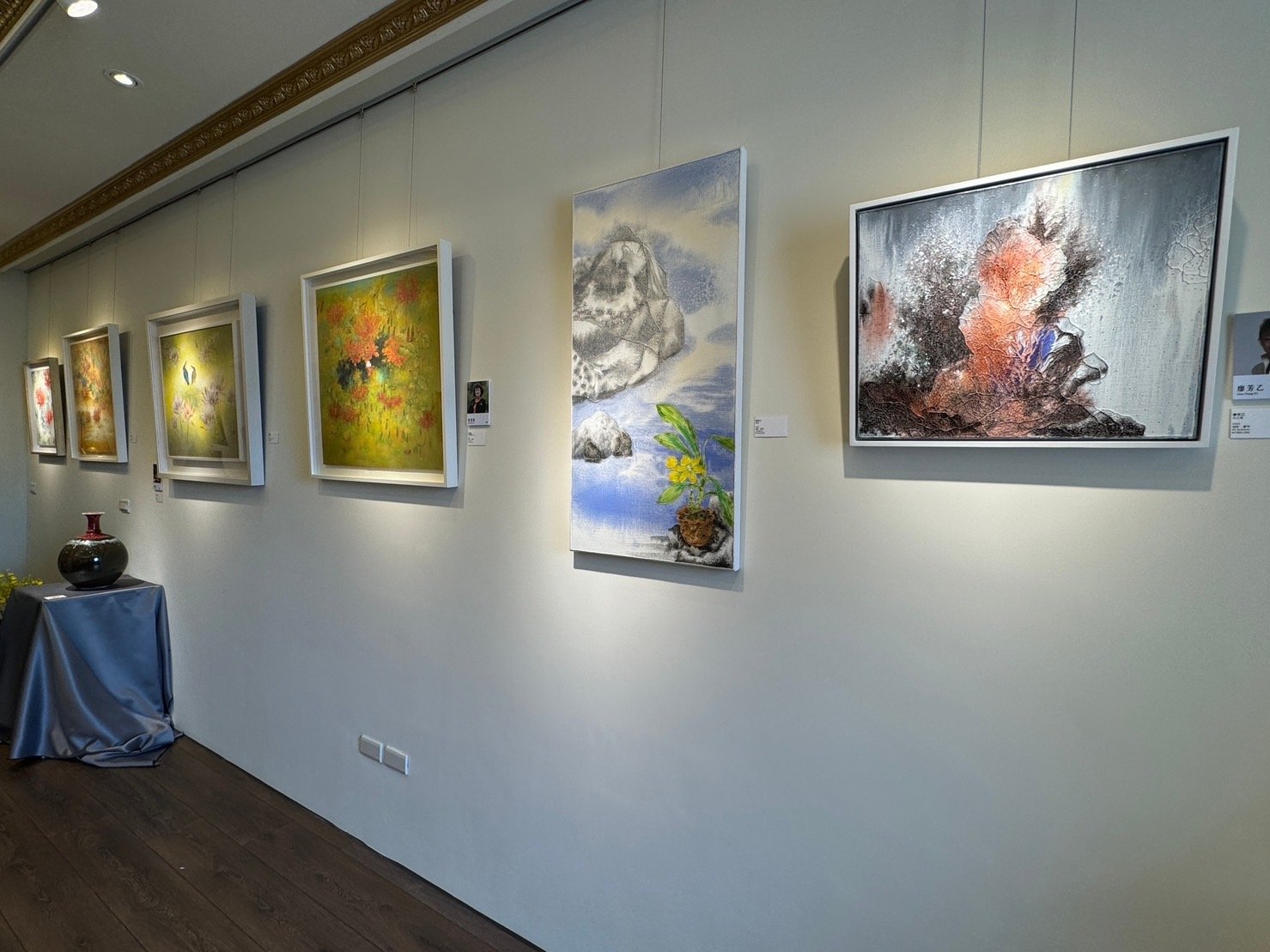 ART365美術館藝廊空間展出作品。（葉志雲攝）