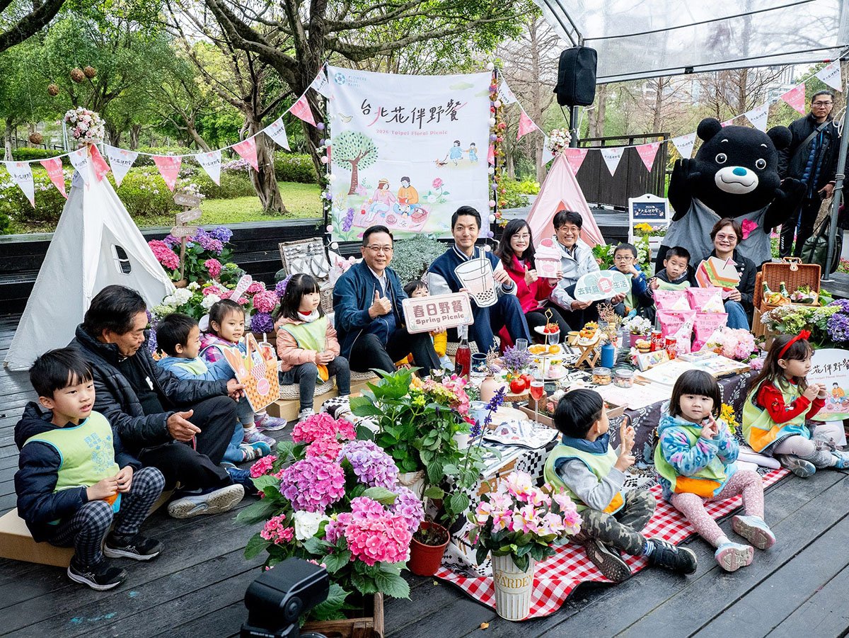 「2024台北花伴野餐」與多家民間業者合作，好玩又好逛，歡迎大家3月16一同來感受野餐的幸福氣氛!