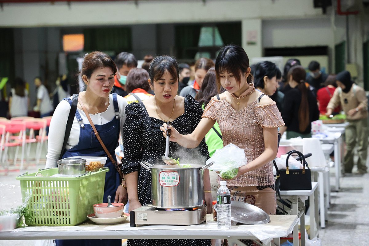 南投縣政府28日上午於南投市新豐國小舉辦多元文化美食競賽「113年度南洋創意料理活動」