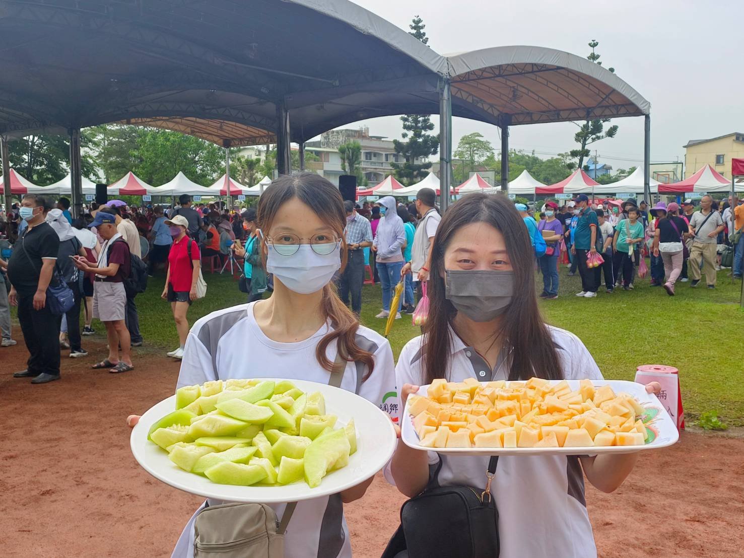 壯圍瓜果聖品進入大量採收期 千人健走品嘗優質瓜果 假日壯圍農產之旅樂活消暑 2 574895