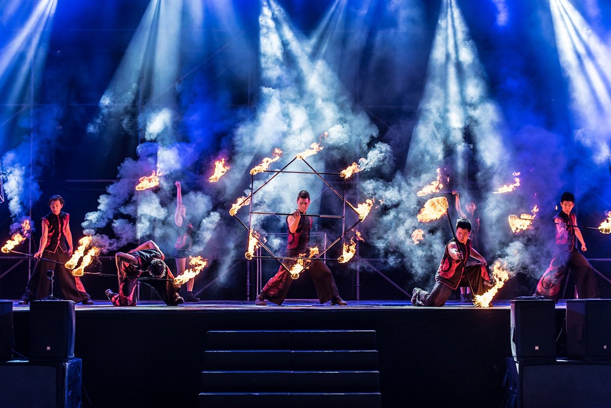 南投縣竹山鎮公所將於6月8日晚上7時在竹山國中，邀請聞名全台的「即將成真火舞團」演出精彩的火舞劇《火爾摩莎傳奇「FireMosa」》